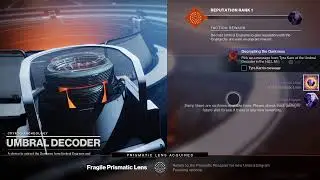 REPLAYING DESTINY 2 FROM SCRATCH