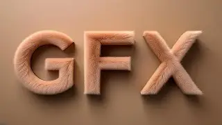 Create Furr Text Effect using Firefly V3 | GFX Tutorials