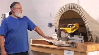 How to operate a miter saw / chop saw safely