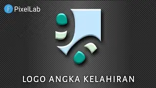 cara membuat logo dari angka kelahiran