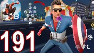 Spider Fighter 3 - Gameplay Walkthrough Part 191 - Captain Hero Max Out (iOS, Android)