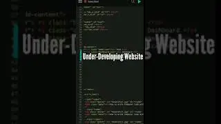 Under  Developing Website