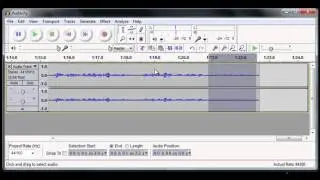 How to: Use Noise Removal in Audacity