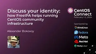 Discuss your identity: how FreeIPA helps running CentOS community infrastructure