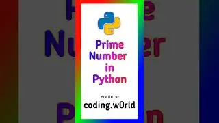 Check prime number in python 