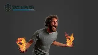 Fire on hand effect Photoshop Tutorial