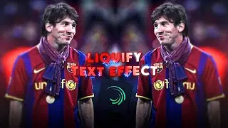 Alight motion Liquify text effect like After Effects!!