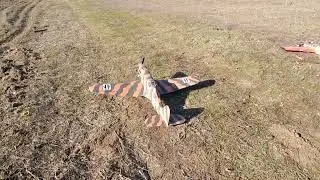 FIAT - G55 / RC / Первый полет.