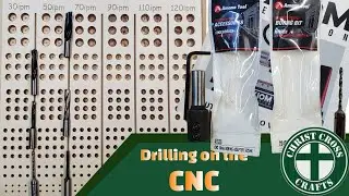 Drilling on the CNC... Featuring the Amana Boring Bits & Adapter