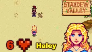 Stardew Valley - Haley six hearts event