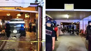 Like a bomb! Truck plows into Elks Lodge, 30 injured l FOX 10 Talks