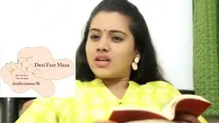 Indian girl feet domination