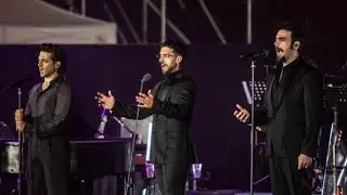 Il Volo, il live sold out ieri alle Terme di Caracalla