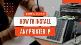 How to add Printer's IP from the network to your device