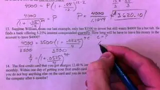Exponentials and Logarithms Review (3 of 5)