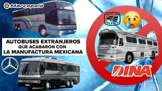 ¡La llegada deL TRANSPORTE EXTRANJERO A MÉXICO! | EL FIN DE DINA AUTOBUSES | Russoh Busman