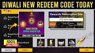 DIWALI REDEEM CODE TODAY | NEW DIWALI REDEEM CODE FF | FREE FIRE NEW EVENT | FF NEW EVENT