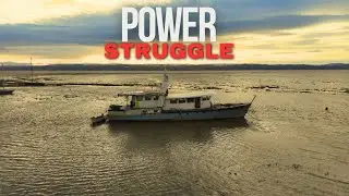 Ep 160 - Power Struggles On Our Off Grid Boat Restoration