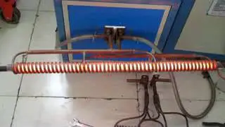 steel rebar bar 120kw induction heating machine