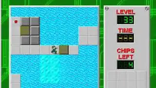 Chip's Challenge Walkthrough Level 33