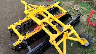 Дисковая борона "бабочка" БД-4х2Б Стилмер! Ширина захвата 4 метра. Можно перевозить по дорогам!