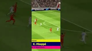 Kyllian Mbaape Goal 🥅 #efootball2024 #shorts