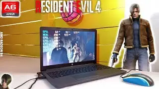 Resident Evil 4 Remake (AMD A6, Radeon R4 Graphics) Low End Laptop (512MB)