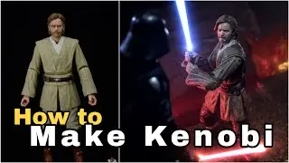 How to make a simple Obi Wan Kenobi custom figure from Disney+ Series