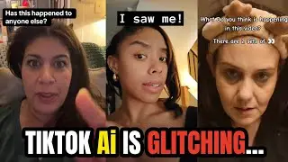 TIKTOK AI IS GLITCHING.....