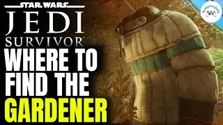 Find the gardener | Unlock rooftop garden | STAR WARS Jedi: Survivor
