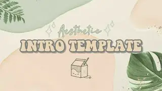 AESTHETIC INTRO TEMPLATE (free + no text)