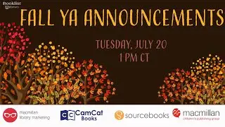 Fall YA Announcements: 2021