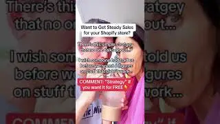 Want to Get Steady Sales for Your Shopify Store? 👇