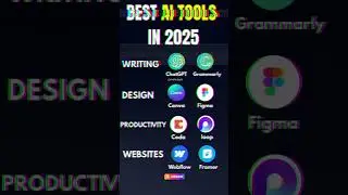 Best AI Tools in 2025 You Need to Use (ChatGPT, Canva, Webflow & More!) 🚀 