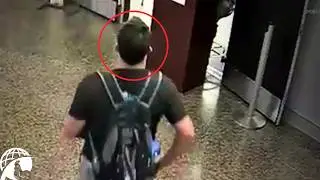 Disturbing Airport Footage Caught Before Tragedy