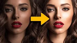 Bright Skin Glow Effect #Photoshop #Shorts