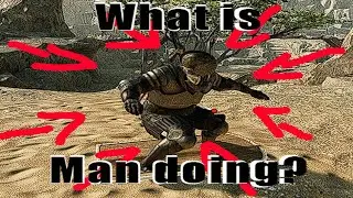 Popper walks around in Mordhau