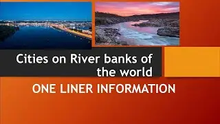 River Mcqs | Cities on River Banks | Mcqs River