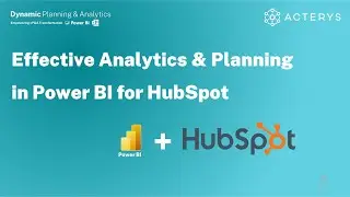 How to connect HubSpot to Power BI with Acterys