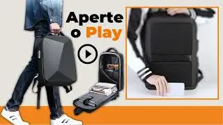 Mochila Executiva para Notebook Grande Antifurto
