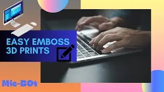 Simple and Easy 3D Models Embossing using Microsoft 3D Builder