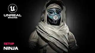 review and setup ninja caracter in unreal engine 5