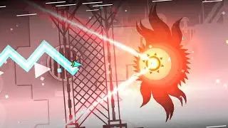 ''Lost Lazors'' 100% (Medium Demon) by ZubwaR (1 Coin) | Geometry Dash
