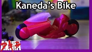 3D Printed Kaneda's Bike (AKIRA 1988)