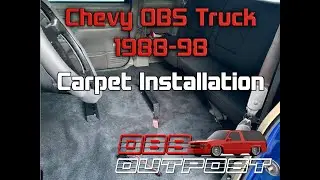1988-1999 Chevy OBS Truck DIY Carpet Swap Step by Step Installation. Pro Tips & Tricks.