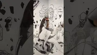 Drawing manga page| one punch man 