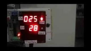 Temperature controller and monitoring with a microcontroller
