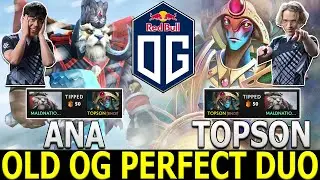 TOPSON [ORACLE] & ANA [TUSK] | Old OG Perfect Duo is Back | Ft. ILTW [Tiny] | Dota 2 | Pro Gameplay