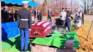 Don Davies Burial with Full Military Honors