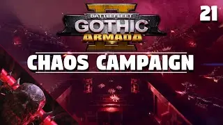 Battlefleet Gothic: Armada 2 | Chaos Campaign #21 - Hard/No Slow-mo | DEVOURER'S DEATH
